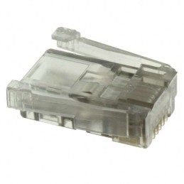 1 pcs : 1-520424-2 - CONN PLUG 6POS SDL 24-26AWG RND
