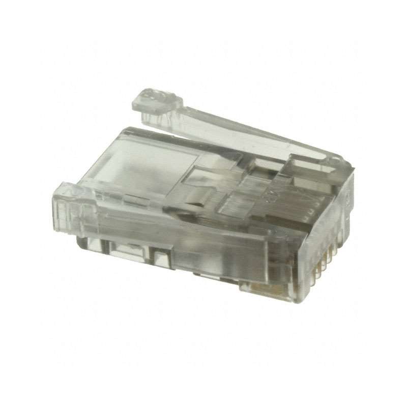 1 pcs : 1-520424-2 - CONN PLUG 6POS SDL 24-26AWG RND