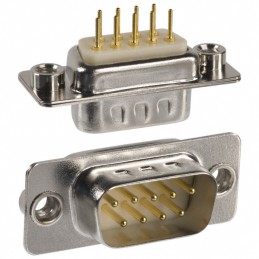 1 pcs : 172-E09-113R011 - CONN D-SUB PLUG 9P PNL MNT SLDR