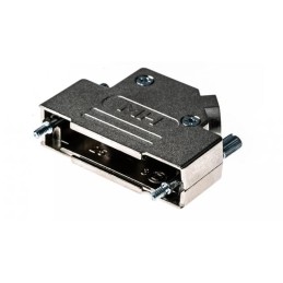 1 pcs : MHD45ZK37-K - 37 WAY D-SUB HOOD DIECAST SIDE E