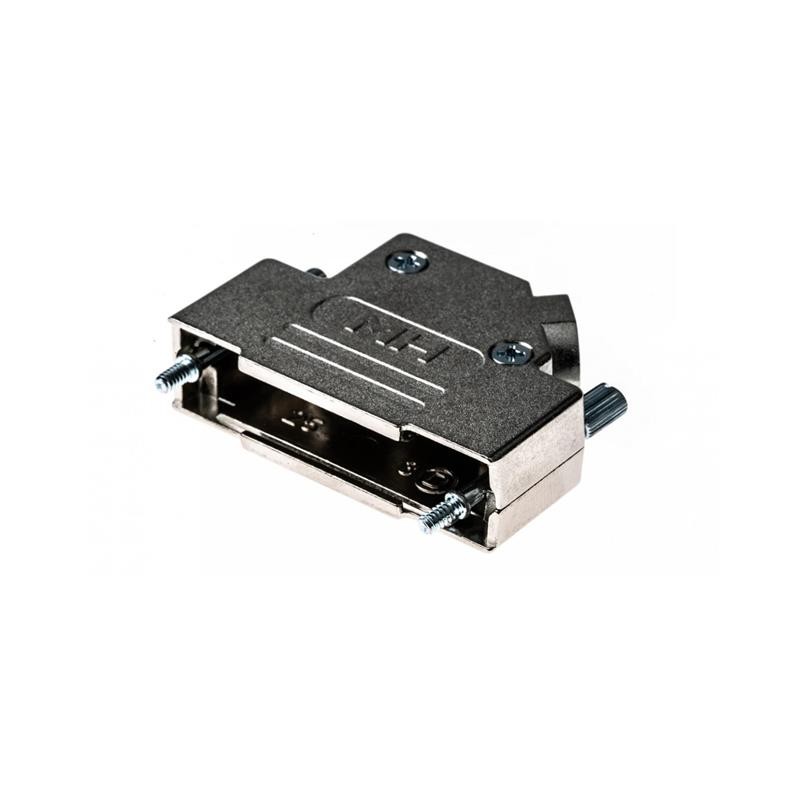 1 pcs : MHD45ZK37-K - 37 WAY D-SUB HOOD DIECAST SIDE E