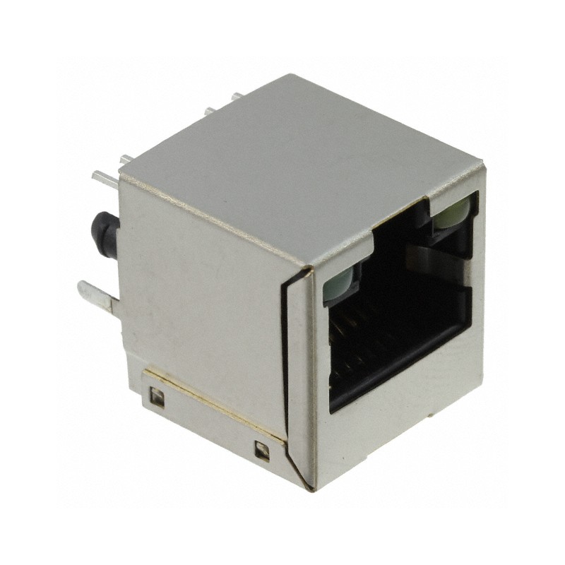 1 pcs : 1734577-4 - CONN MOD JACK 8P8C VERT SHIELDED