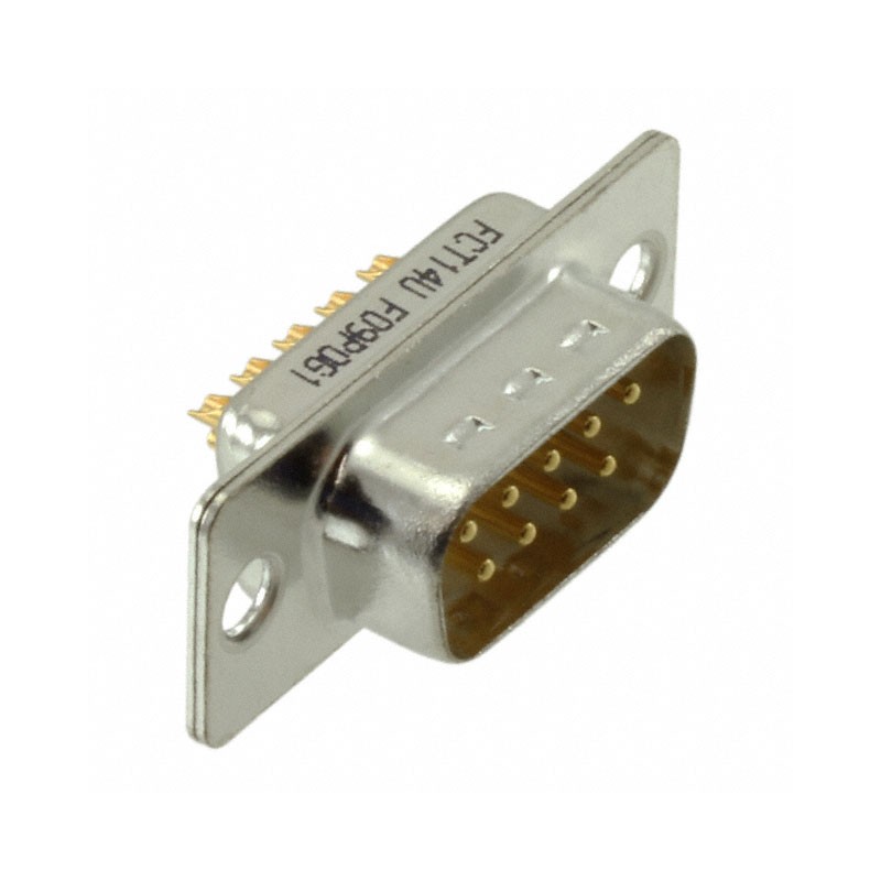 1 pcs : 1727040075 - CONN D-SUB PLUG 9POS SLDR CUP