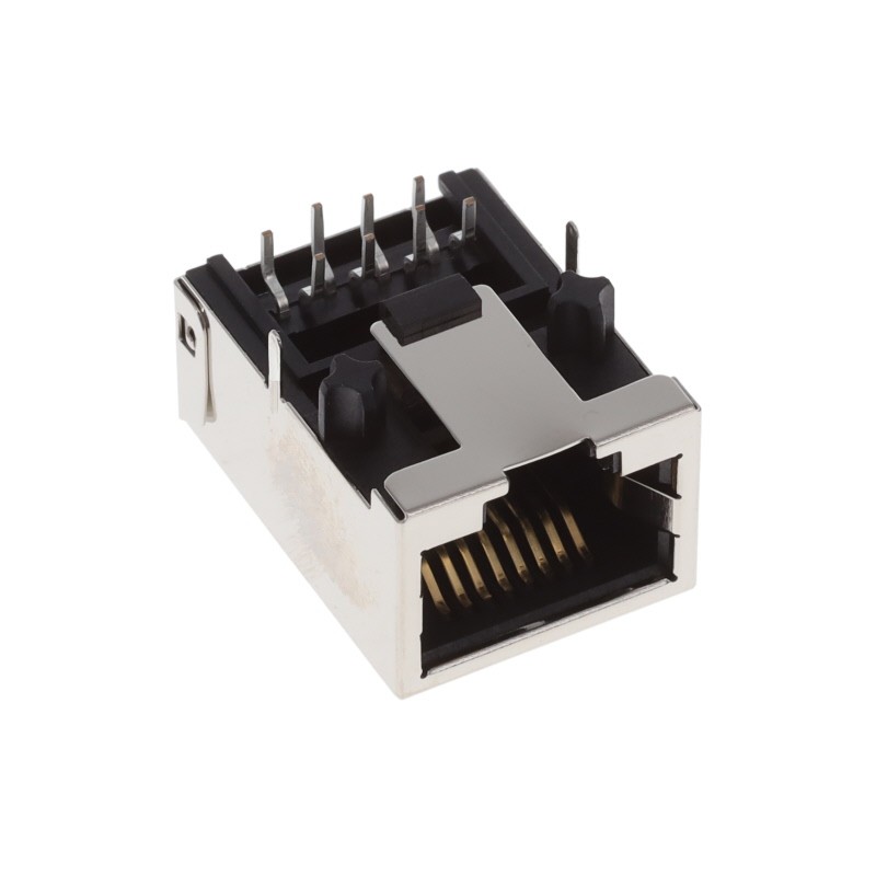 1 pcs : 0446611001 - CONN MOD JACK 8P8C R/A SHIELDED