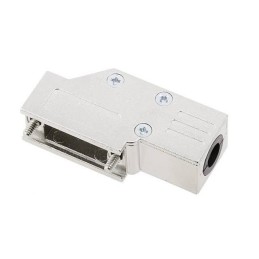 1 pcs : MHDCMR09-RA-K - 9 WAY D-SUB HOOD DIE CAST SIDE E