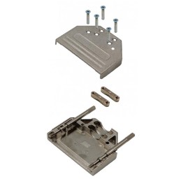 1 pcs : MHDTZI09-K - 9 WAY D-SUB HOOD DIE CAST TOP EN