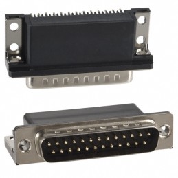 1 pcs : 183-025-113R161 - CONN D-SUB PLUG 25POS R/A SLDR