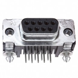 1 pcs : 5747844-4 - CONN D-SUB RCPT 9POS R/A SLDR