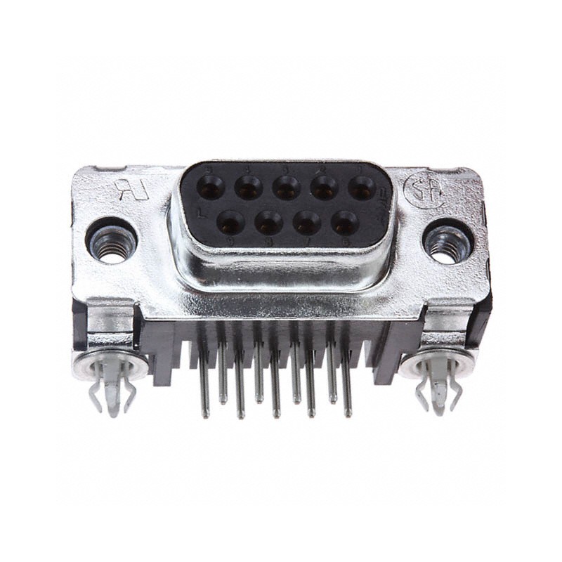 1 pcs : 5747844-4 - CONN D-SUB RCPT 9POS R/A SLDR