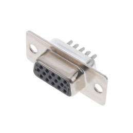 1 pcs : 09561004715050 - CONN D-SUB HD RCPT 15P SLDR CUP