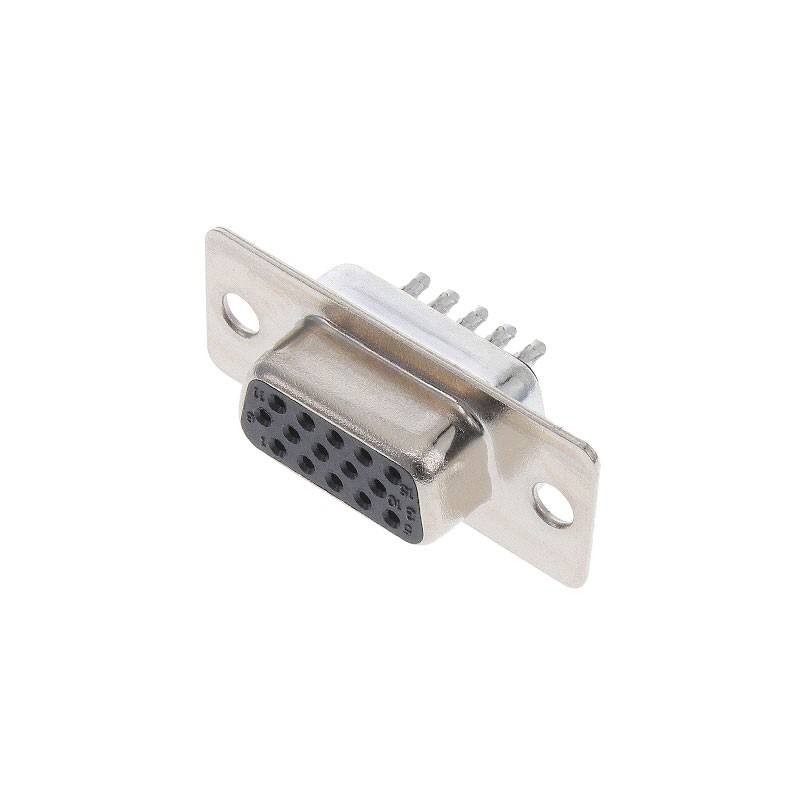 1 pcs : 09561004715050 - CONN D-SUB HD RCPT 15P SLDR CUP