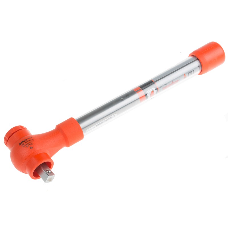 1 pcs - RS PRO Breaking Torque Wrench, 12 - 60Nm, 1/2 in Drive, Square Drive