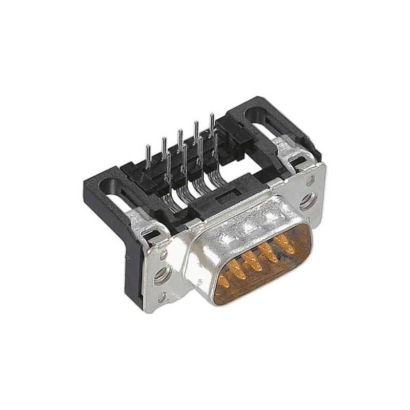 1 pcs : 09651226800 - CONN D-SUB PLUG 9POS R/A SLDR