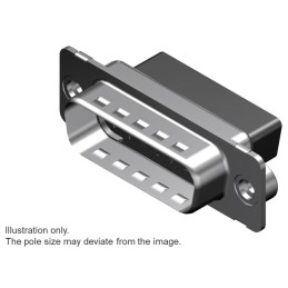 1 pcs : 1731090382 - CONN D-SUB PLUG 9POS CRIMP