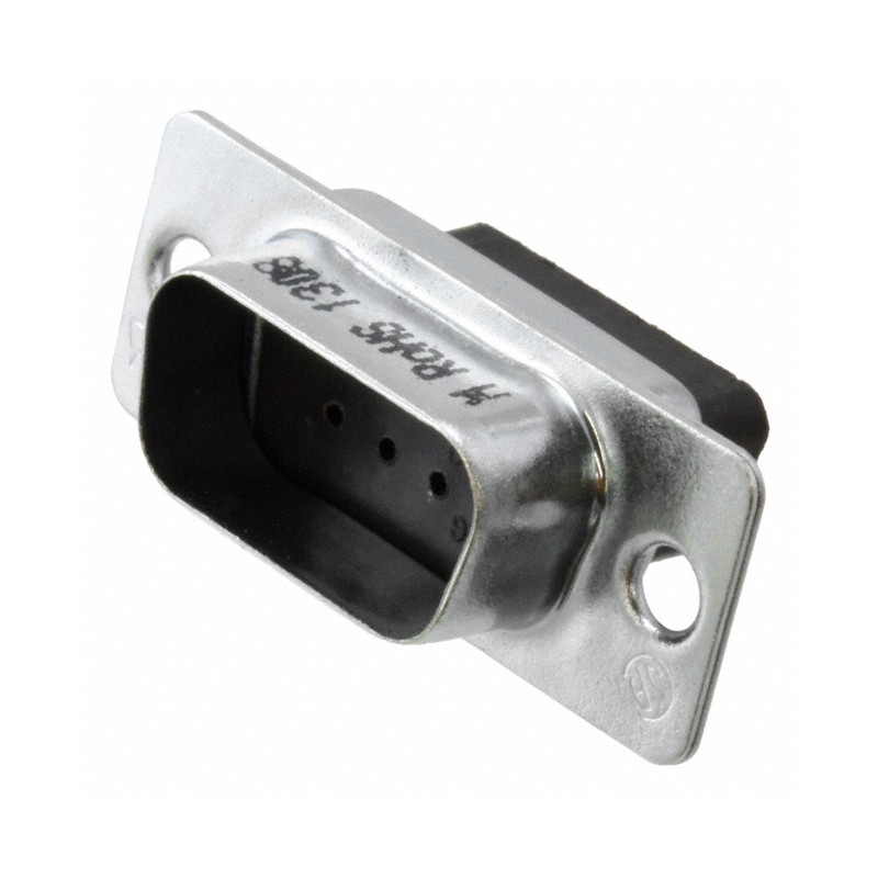 1 pcs : DEUH-9P-FO - CONN D-SUB HOUSING PLUG 9POS