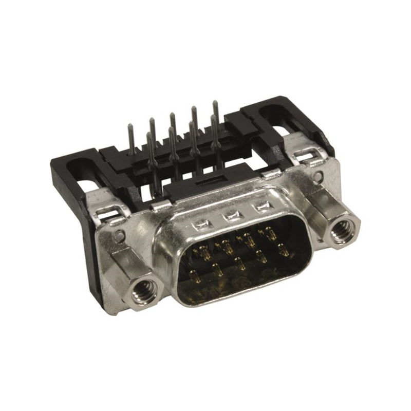 1 pcs : 09651227803 - CONN D-SUB PLUG 9POS R/A SLDR