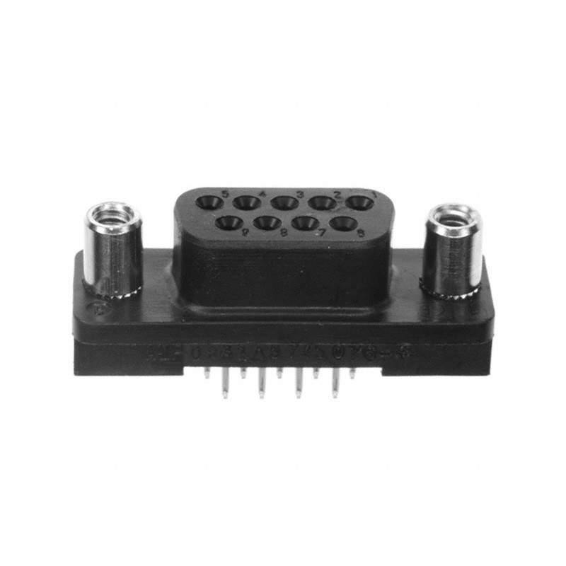 1 pcs : 5745076-4 - CONN D-SUB RCPT 9POS VERT SLDR