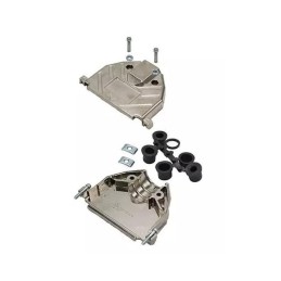 1 pcs : MHC88E300000 - 9 WAY D-SUB HOOD METPLAS TOP ENT