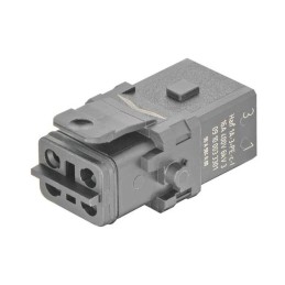 1 pcs : 09100033301 - 1A 3+PE FEM CRIMP INSERT SLATCH