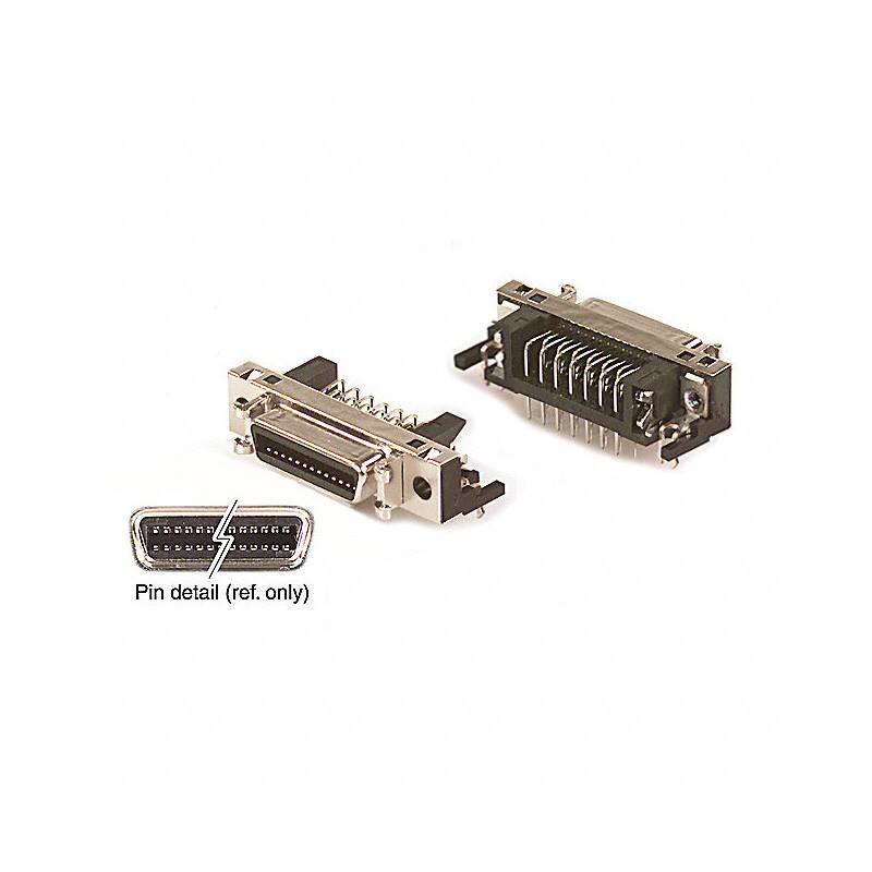 1 pcs : DX10G1M-26SE(50) - CONN MINI HD RCPT 26P R/A SOLDER