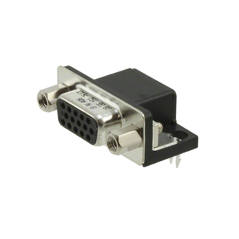 1 pcs : 09561527613 - CONN D-SUB HD RCPT 15P R/A SLDR