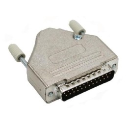 1 pcs : MHDTZK25-DB25P-K - 25 WAY D-SUB HOOD DIE CAST TOP E