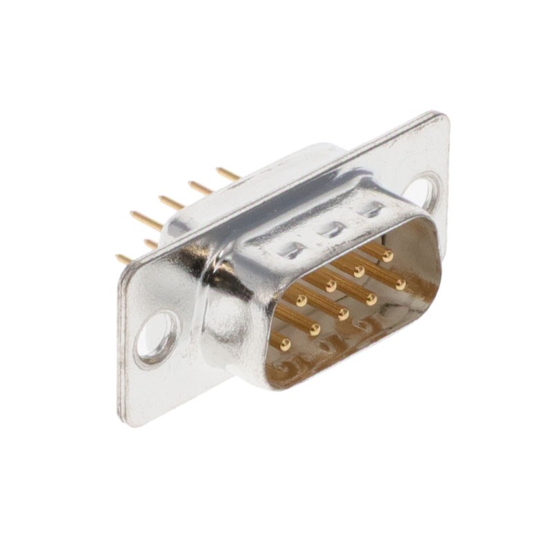 1 pcs : 1727040074 - CONN D-SUB PLUG 9POS VERT SLDR