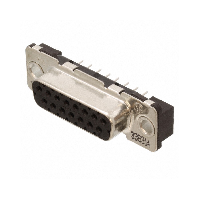 1 pcs : 5-338314-2 - CONN D-SUB RCPT 15POS VERT SLDR