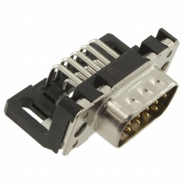 1 pcs : 09651226802 - CONN D-SUB PLUG 9POS R/A SLDR