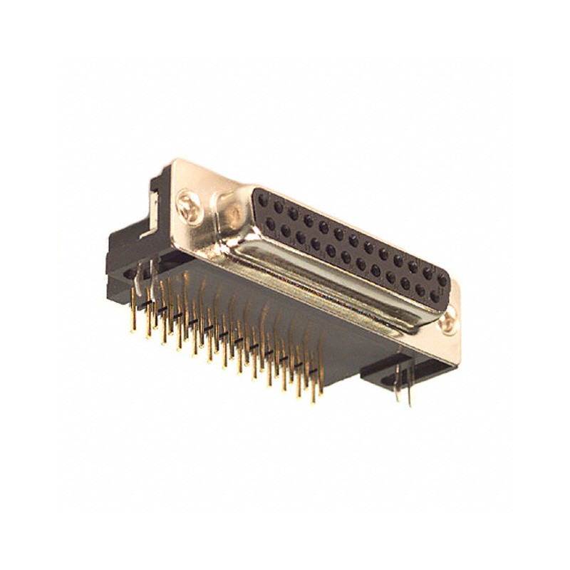 1 pcs : 183-025-213R531 - CONN D-SUB RCPT 25POS R/A SLDR