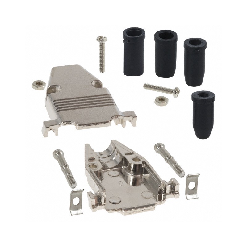 1 pcs : 979-015-030R121 - CONN BACKSHELL 15POS 180DEG SHLD