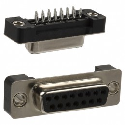1 pcs : 191-015-223R001 - CONN D-SUB RCPT 15POS PNL MNT