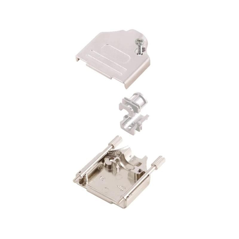 1 pcs : MHDTZK37-RA-HI-K - 37 WAY D-SUB HOOD DIE CAST TOP E