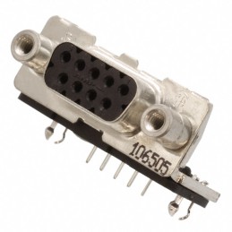 1 pcs : 3-106505-2 - CONN D-SUB RCPT 9POS R/A SLDR