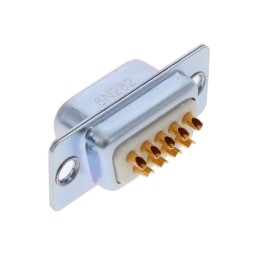 1 pcs : DE-9PR - CONN D SUB 9 POS PIN CABLE CONN