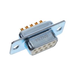 1 pcs : DE-9SR - CONN D SUB 9 POS SOCK CABLE CONN