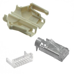 1 pcs : TM21P-88P - CONN MOD PLUG 8P8C SHIELDED