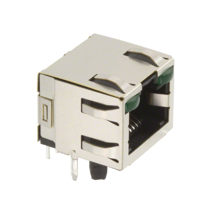 1 pcs : 2-406549-5 - CONN MOD JACK 8P8C R/A SHIELDED