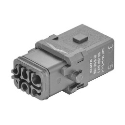 1 pcs : 09100053106 - 1A 5+PE FEM CRIMP INSERT LLEVER