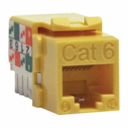 1 pcs : N238-001-YW - INSERT RJ45 JACK TO IDC CONN