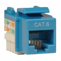 1 pcs : N238-001-BL - INSERT RJ45 JACK TO IDC CONN