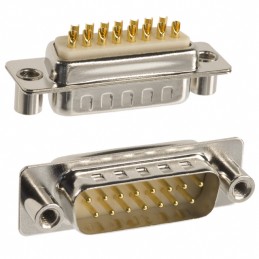 1 pcs : 172-E15-103R031 - CONN D-SUB PLUG 15POS PNL MNT