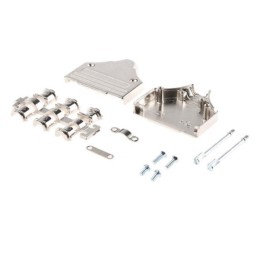 1 pcs : MHDM25-K - 25 WAY D-SUB HOOD DIE CAST TOP E