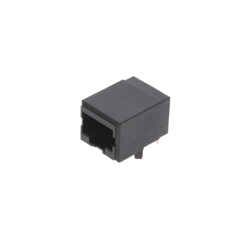 1 pcs : 6116518-1 - CONN MOD JACK 8P8C R/A UNSHLD
