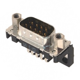 1 pcs : 09651627813 - CONN D-SUB PLUG 9POS R/A SLDR