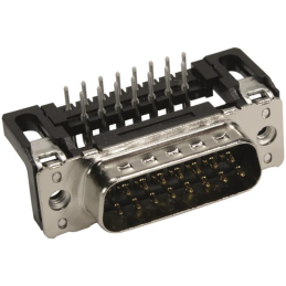 1 pcs : 09652236801 - CONN D-SUB PLUG 15POS R/A SLDR