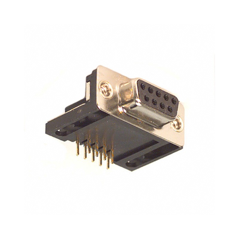 1 pcs : 183-009-213R171 - CONN D-SUB RCPT 9POS R/A SLDR