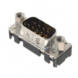 1 pcs : 09651616713 - CONN D-SUB PLUG 9POS VERT SLDR