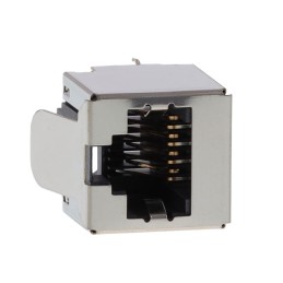 1 pcs : 6116418-1 - CONN MOD JACK 8P8C VERT SHIELDED