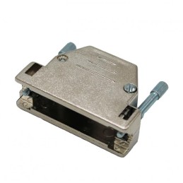 1 pcs : MHED-MD09T-K - 9 WAY D-SUB HOOD METPLAS PLASTIC